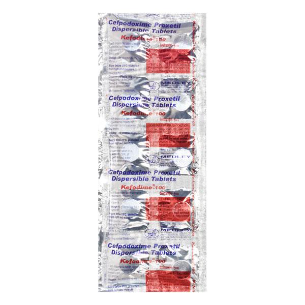 Kefodime 100mg Tablet 10'S