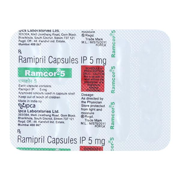 Ramcor 5mg Capsule 10'S
