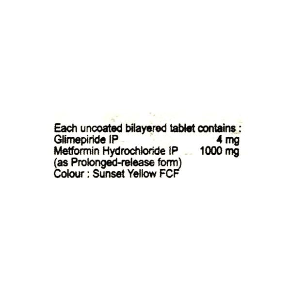 Hmet G Forte 4Mg Tablet 10's