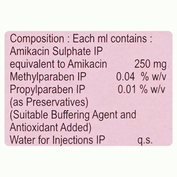 MIKACIN 750mg Injection 3ml