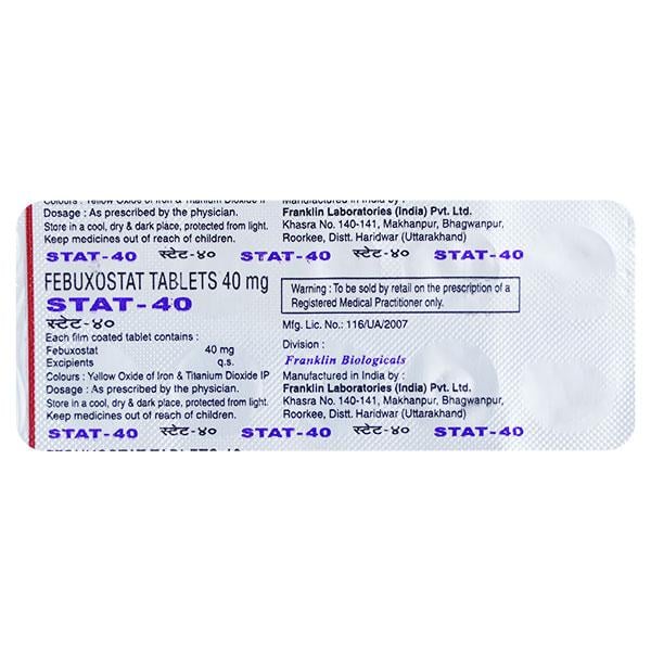 STAT 40 Tablet 10's