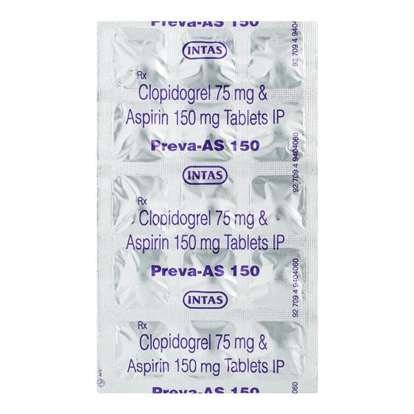 Preva AS 150mg Tablet 15'S