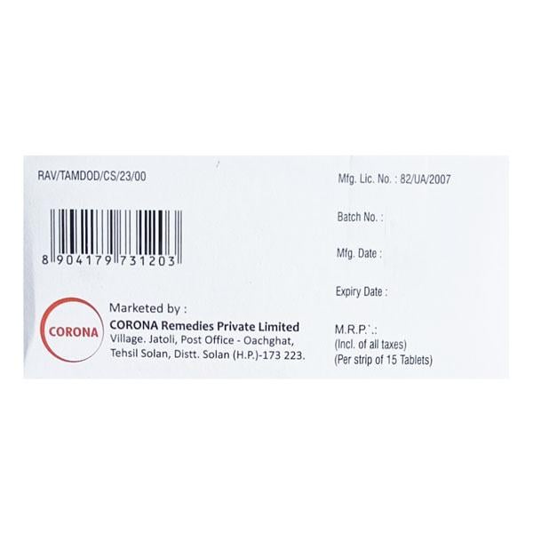 TAMDOSIN D Tablet 15's
