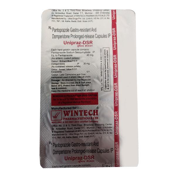 UNIPRAZ DSR Capsule 10's