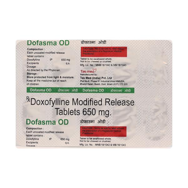 DOFASMA OD Tablet 10's