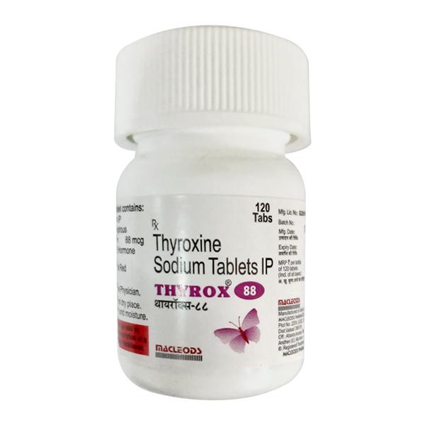 THYROX 88 Tablet 120's