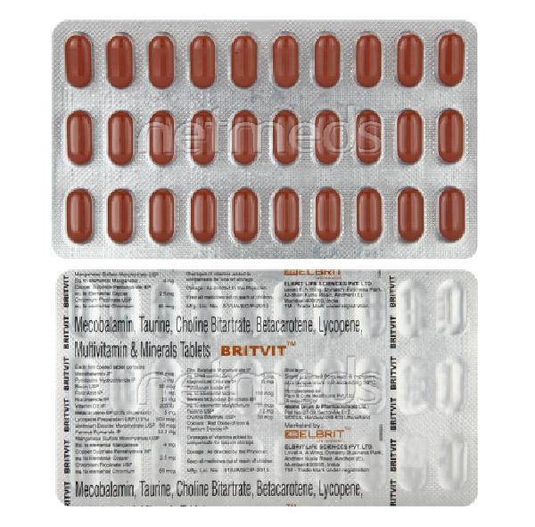 Britvit Tablet 30'S