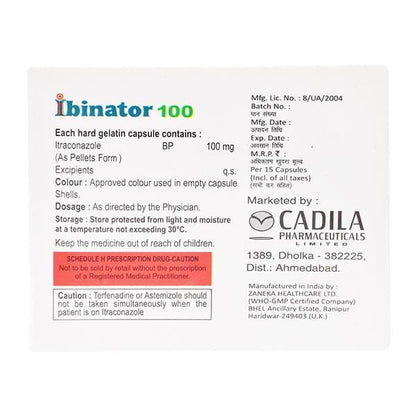 IBINATOR 100 Capsule 15's