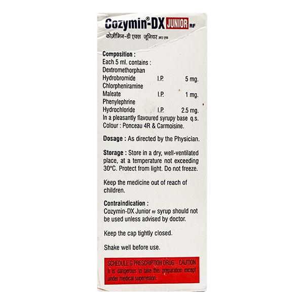 COZYMIN DX JUNIOR RF Syrup 60ml