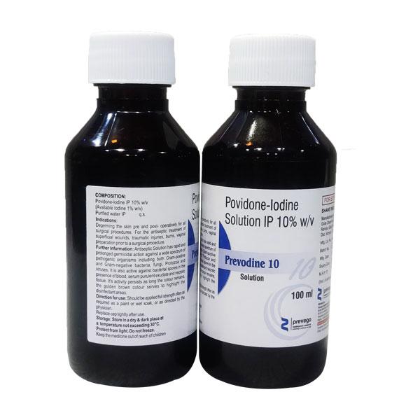 PREVODINE 10 Solution 100ml
