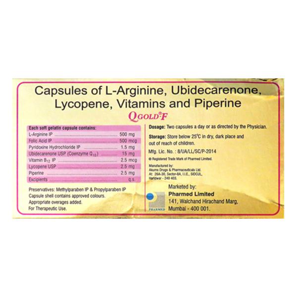 Q Gold F Capsule 10'S