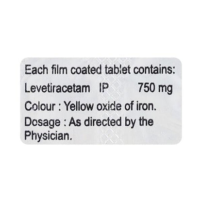 Epitra 750mg Tablet 10'S