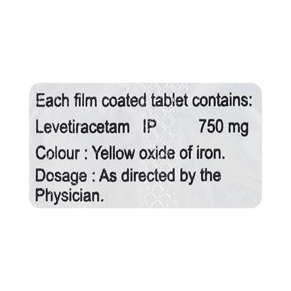 Epitra 750mg Tablet 10'S