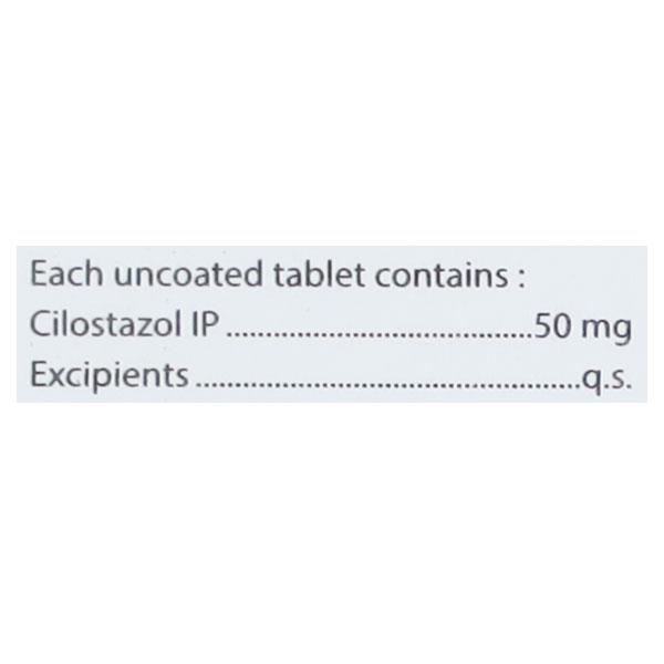 CILOZIDE 50mg Tablet 10's