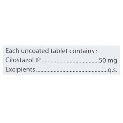 CILOZIDE 50mg Tablet 10's