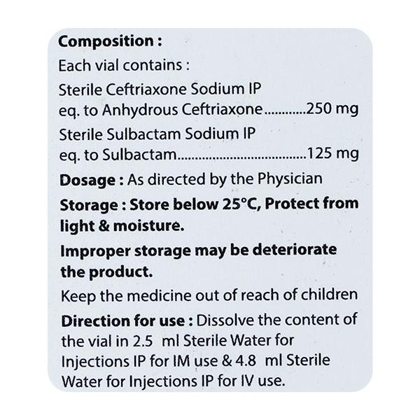 OMISAFE PLUS 375mg Injection 1's