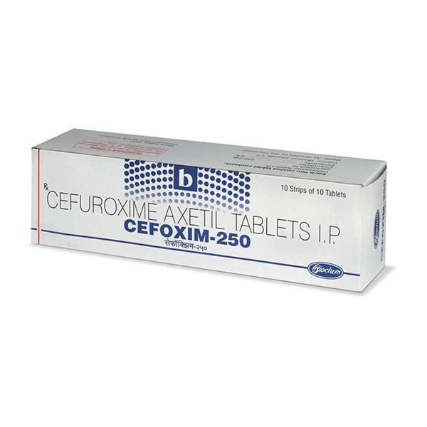 Cefoxim 250mg Tablet 10'S