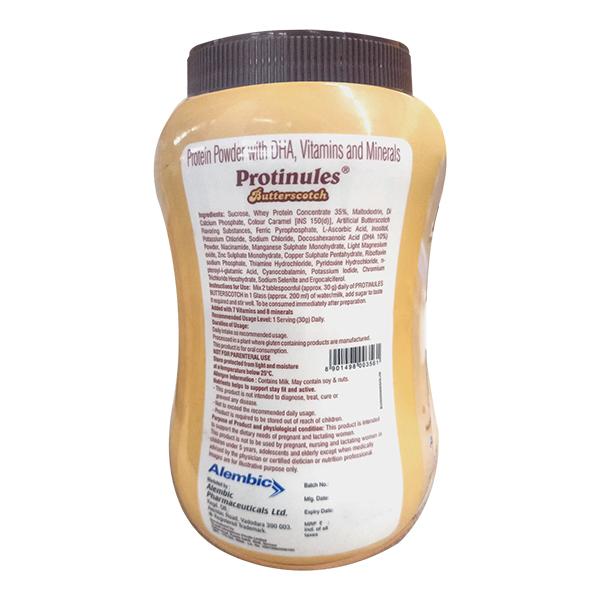 Protinules Butterscotch Gluten Free Powder 200gm