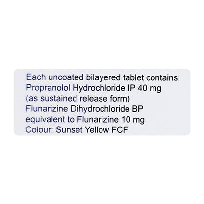 Provanol Plus 10mg Tablet 10'S