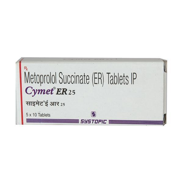 Cymet ER 25mg Tablet 10'S
