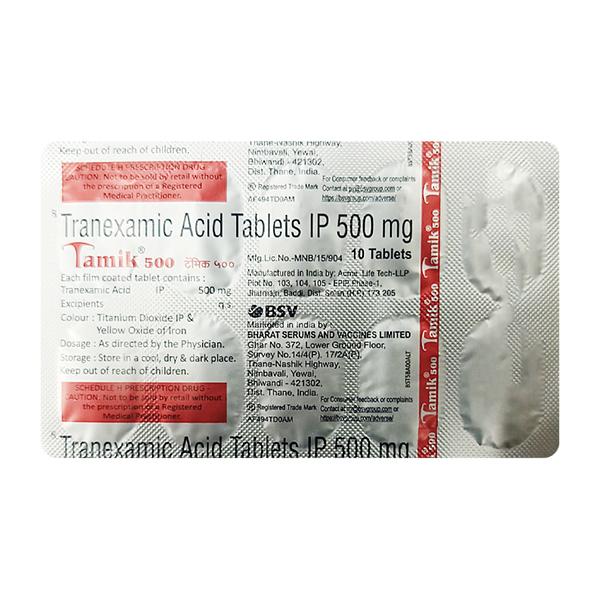 TAMIK 500 Tablet 10's