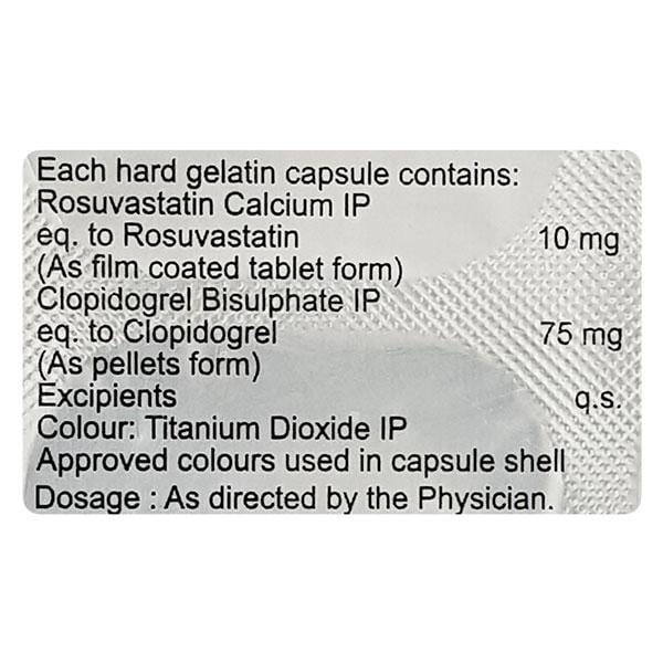 ADVASTAT CV 10mg Capsule 10's