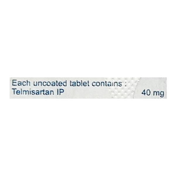 Telmidil 40mg Tablet 10'S