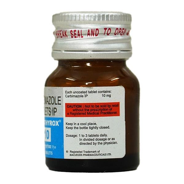 Anti Thyrox 10mg Tablet 100'S
