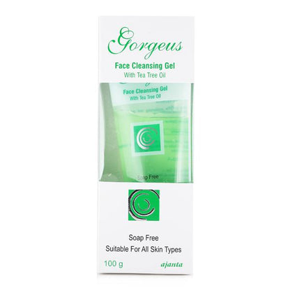 GORGEUS FACE CLEANSING WITH TEA TREE OIL Gel 100gm