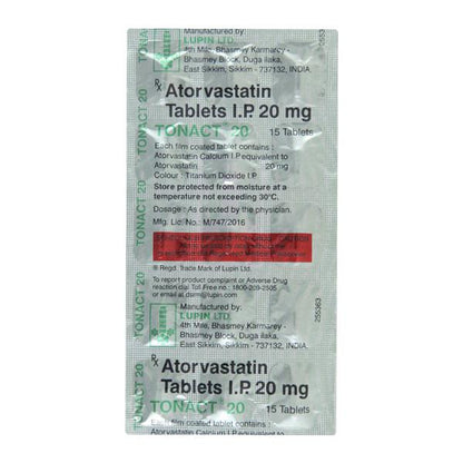 Tonact 20mg Tablet 15'S