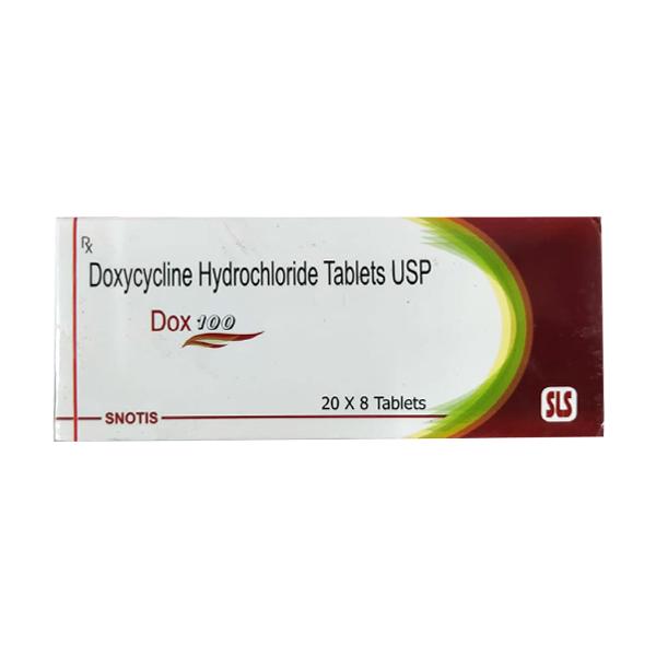 DOX 100 Tablet 8's