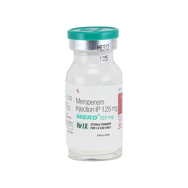 Mero 125mg Injection 1'S