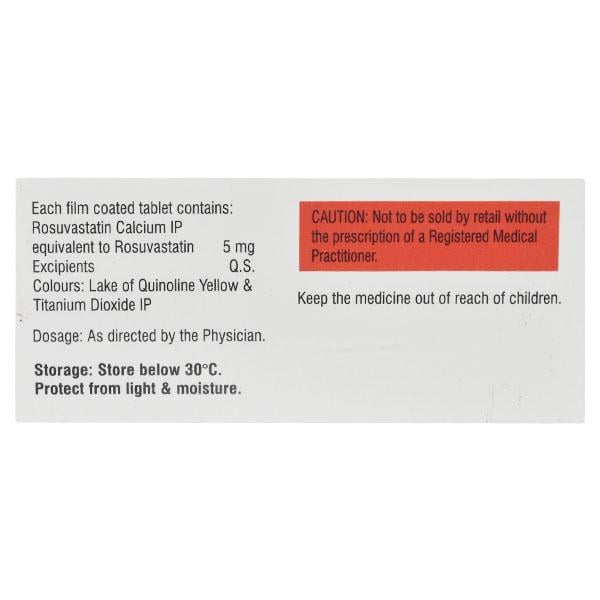 ROSULESS 5 Tablet 15's