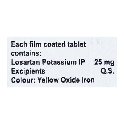 L CARD 25 Tablet 10's