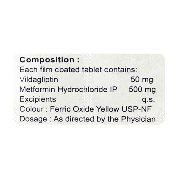 VILDANEX M Tablet 15's