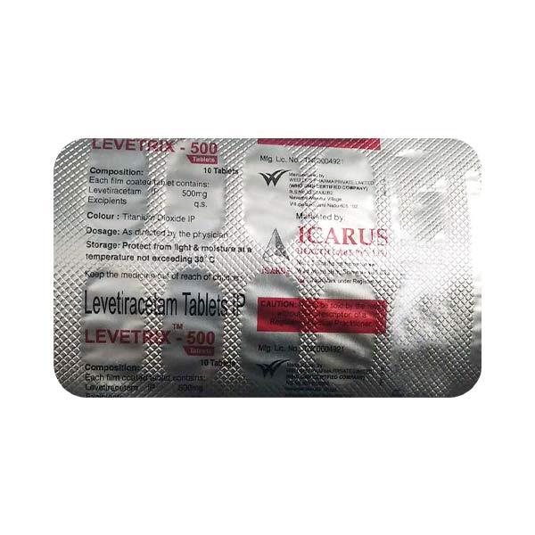 LEVETRIX 500 Tablet 10's