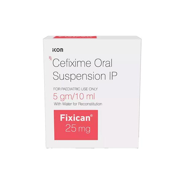 FIXICAN 25mg Oral Suspension 10ml