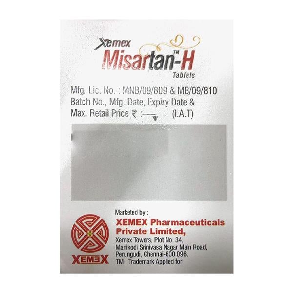 MISARTAN H Tablet 15's