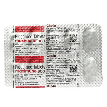 MAXIMUNE 800 Tablet 10's