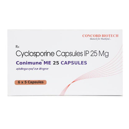CONIMUNE ME 25mg Capsule 5's