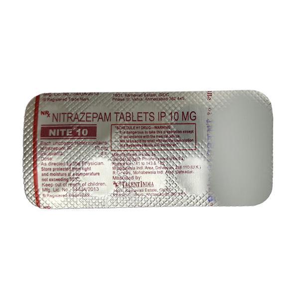 Nite 10mg Tablet 10'S