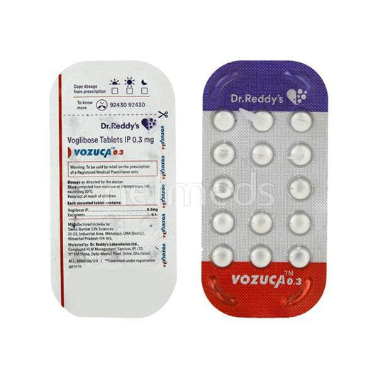 Vozuca 0.3mg Tablet 14'S