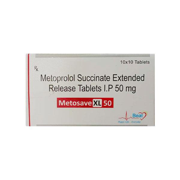 METOSAVE XL 50mg Tablet 10's