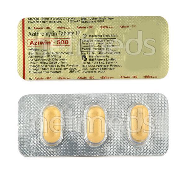 Aziwin 500mg Tablet 3'S