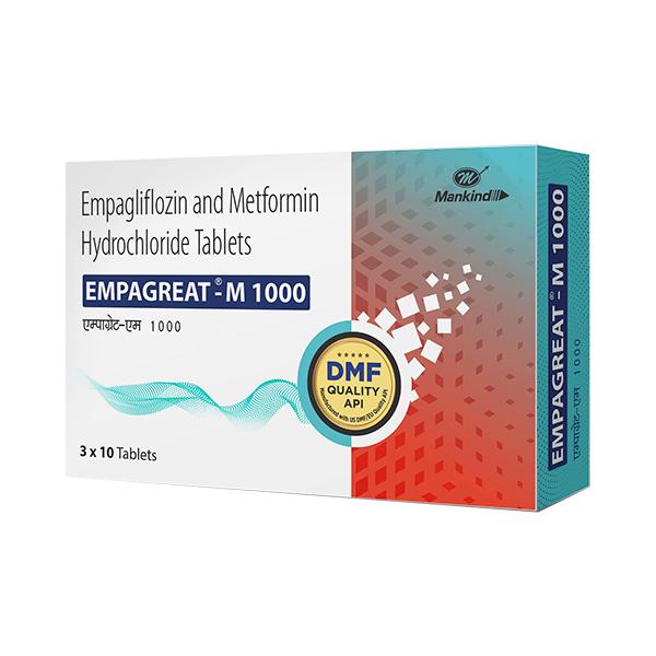 EMPAGREAT M 1000 Tablet 10's