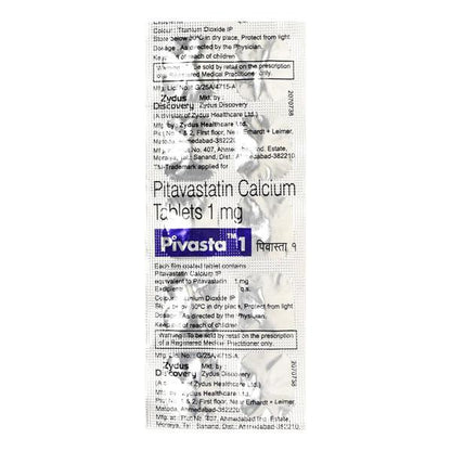Pivasta 1mg Tablet 10'S