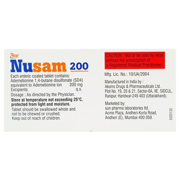 NUSAM NEW 200 Tablet 10's