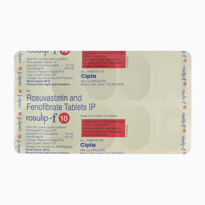 Rosulip F 10mg Tablet 10'S