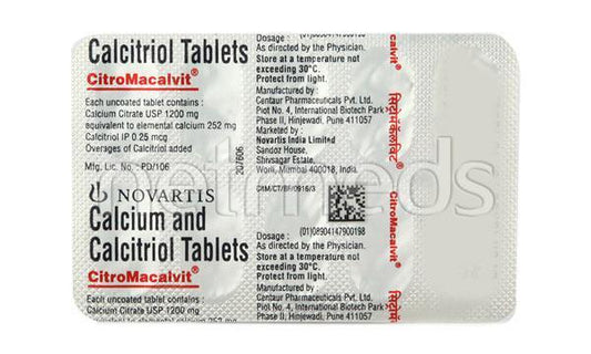 Citromacalvit Tablet 10'S