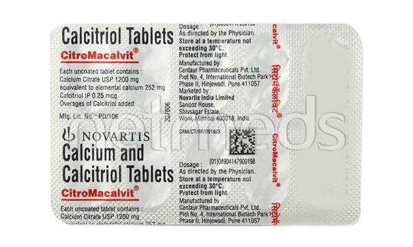 Citromacalvit Tablet 10'S